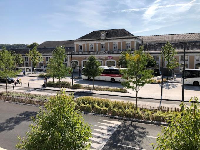 Hotel De La Gare Perigueux Périgueux Exterior foto